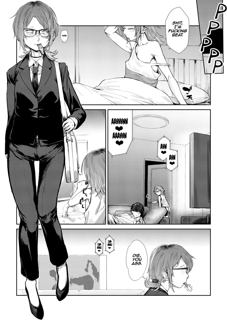 Tsukareta OL Tai Himo Danshi porn comic picture 2