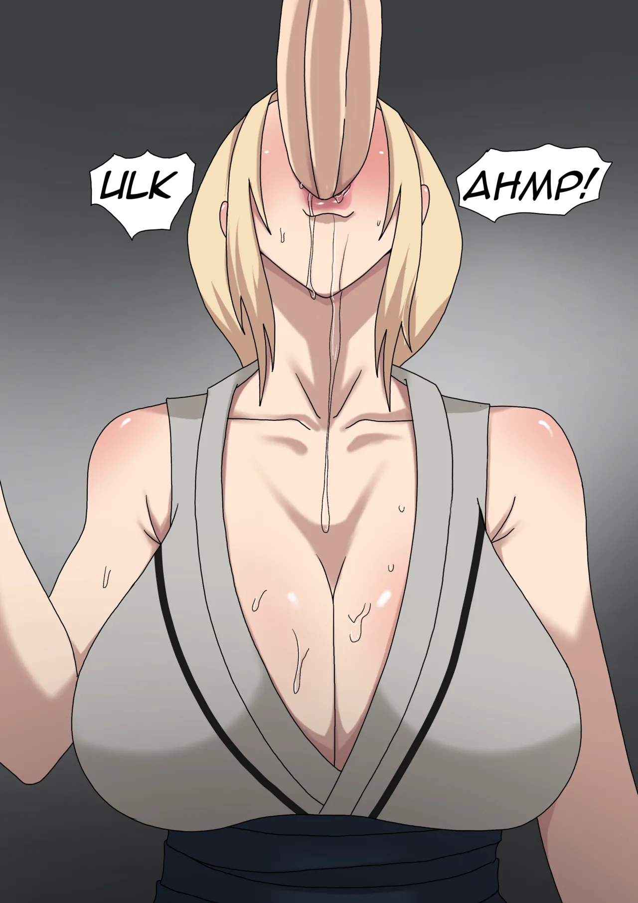 Tsunade x Konohamaru porn comic picture 3