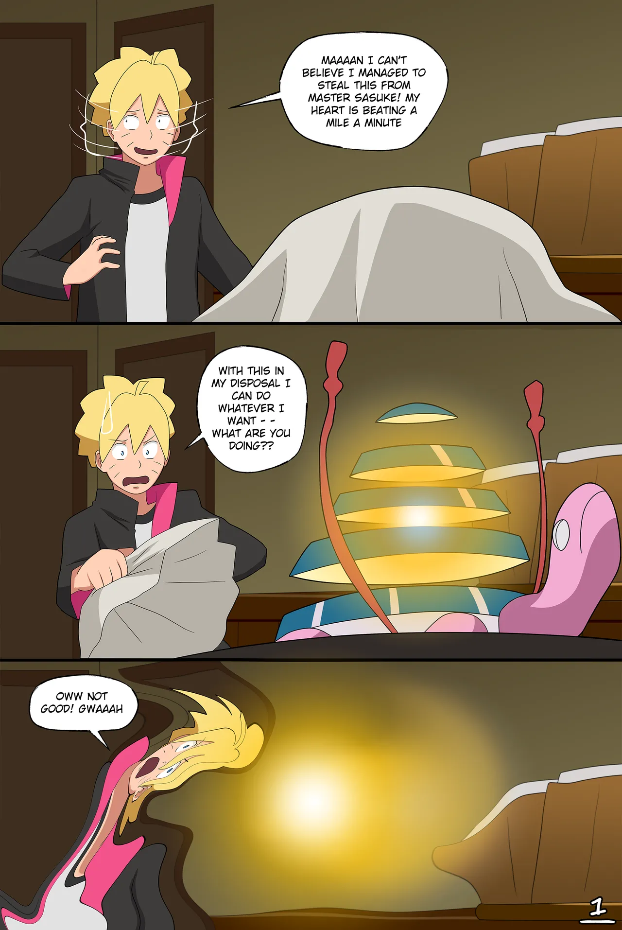 Tsunade's Mistake porn comic picture 2
