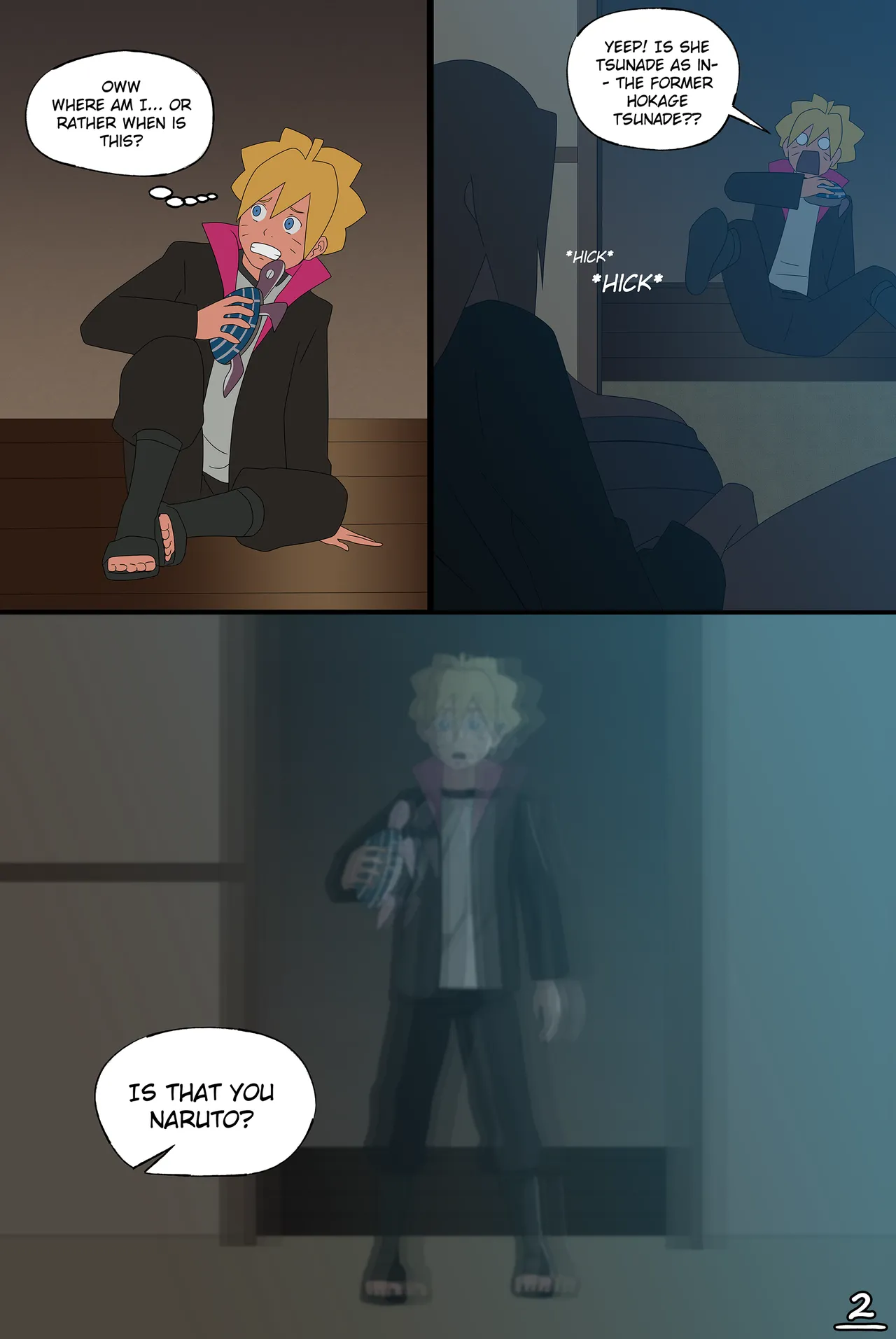 Tsunade's Mistake porn comic picture 3