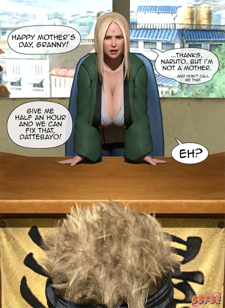 Tsunade's Mothers Day Gift porn comic picture 1