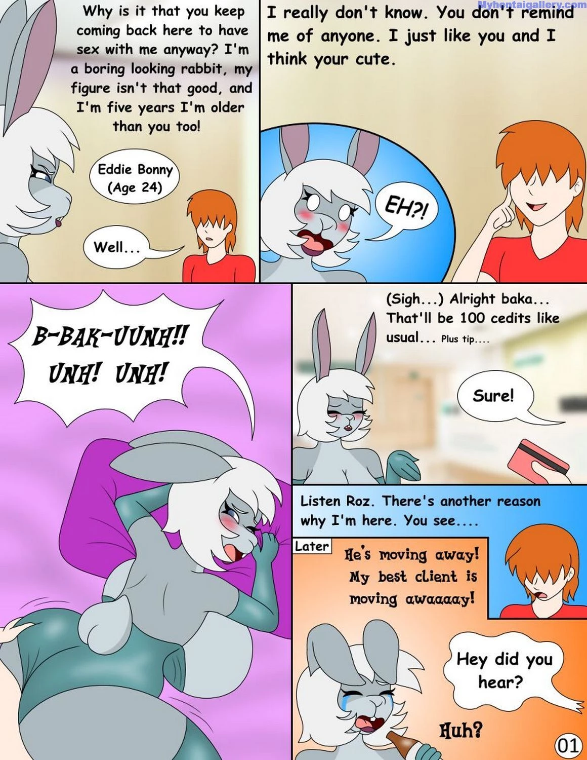 Tsundere To Yandere Bunny porn comic picture 2