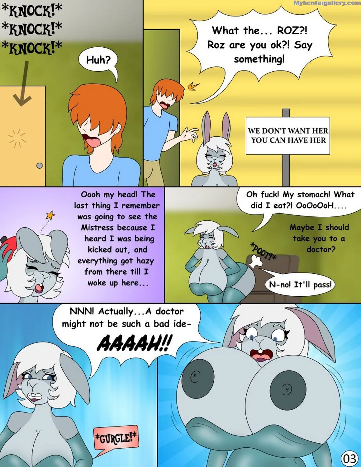 Tsundere To Yandere Bunny porn comic picture 4