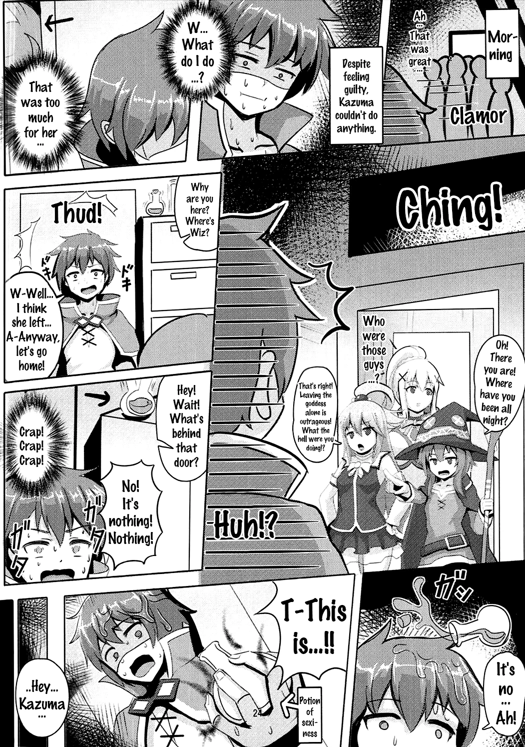 Turning This Poor Shopkeeper Into Sex Goods! | Kono Binbou na Tenshu ni Seifuku o! porn comic picture 23