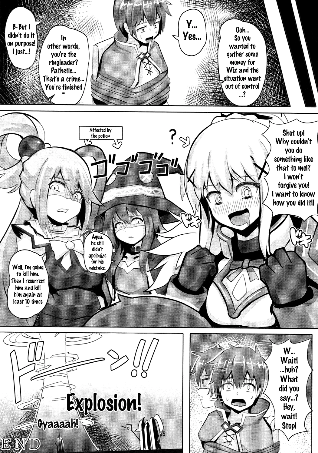 Turning This Poor Shopkeeper Into Sex Goods! | Kono Binbou na Tenshu ni Seifuku o! porn comic picture 24