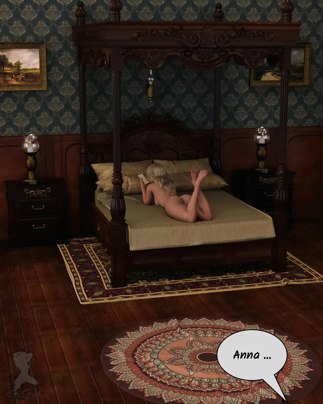 Tuscany Affair Annalise porn comic picture 2