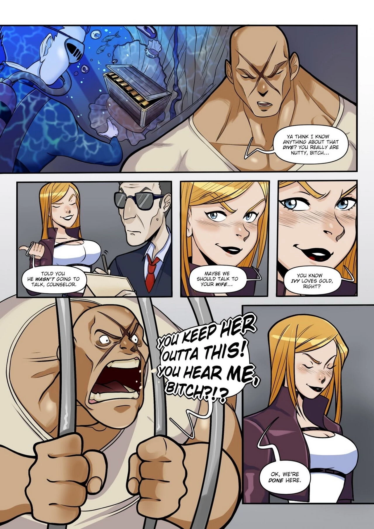 Twisted TG - FOSE An Internal Affair porn comic picture 3