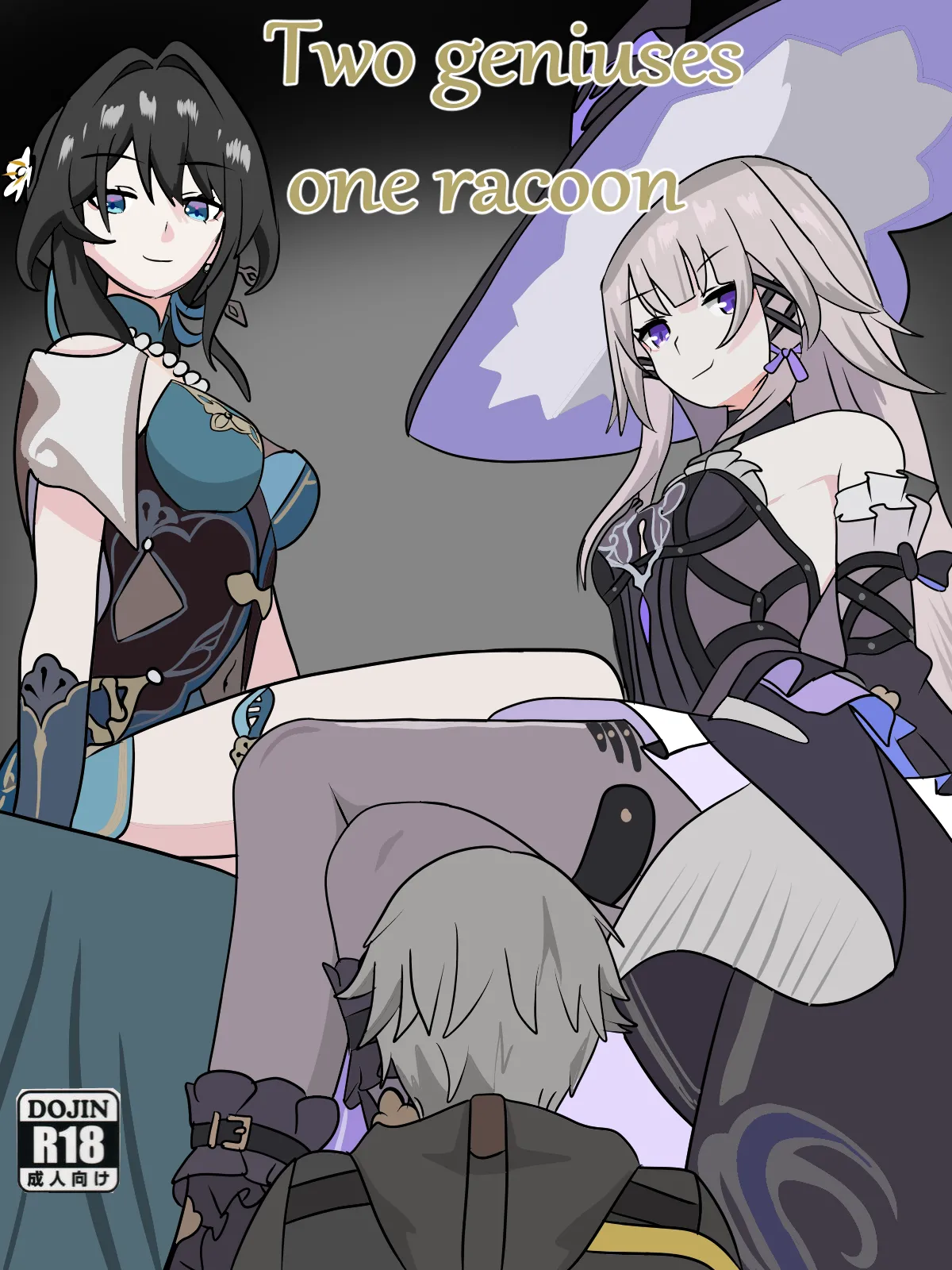 Two geniuses one Racoon porn comic picture 1