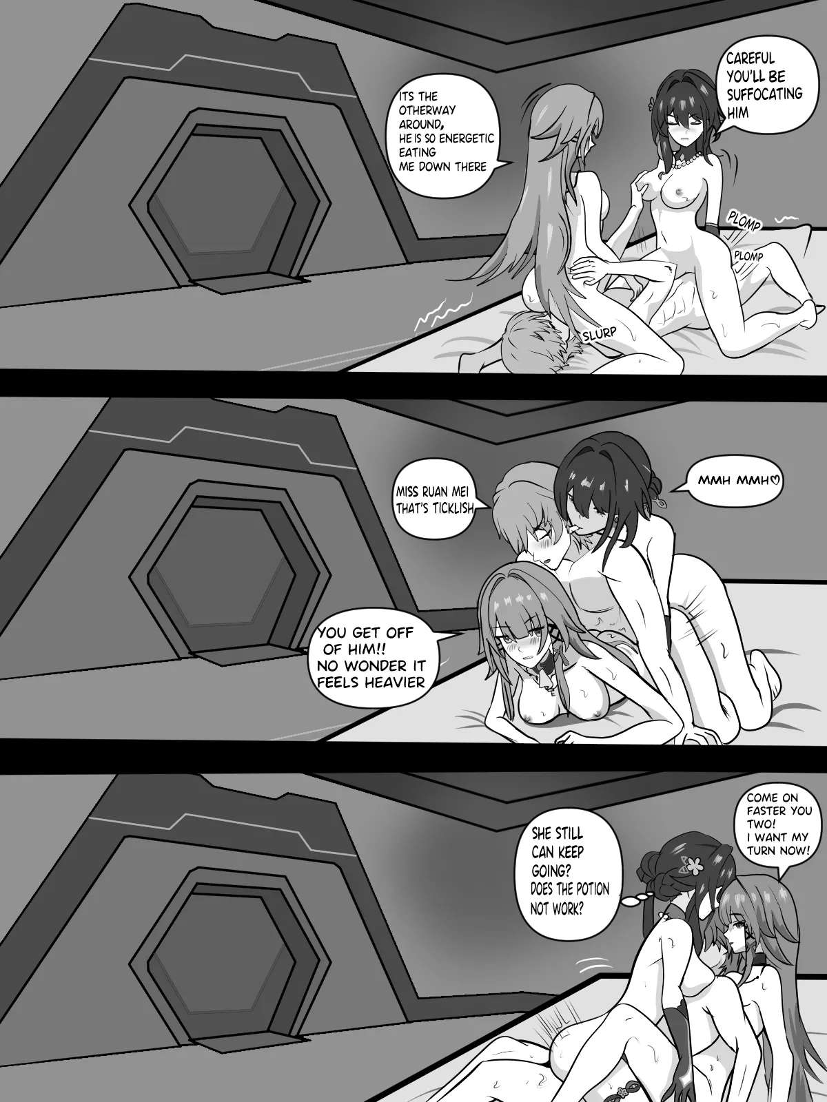 Two geniuses one Racoon porn comic picture 22