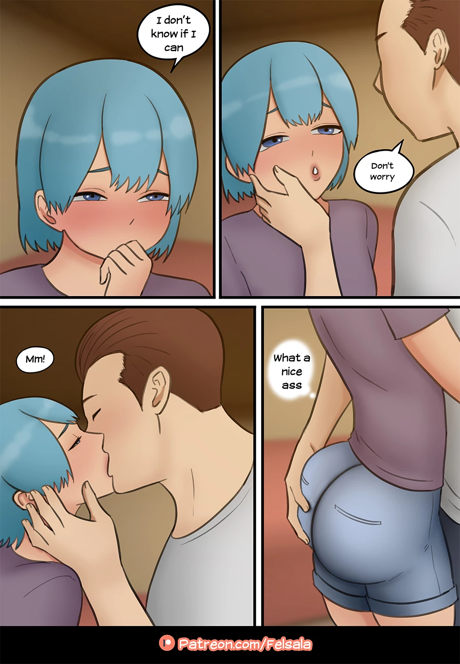 Two Lonely Friends porn comic picture 3