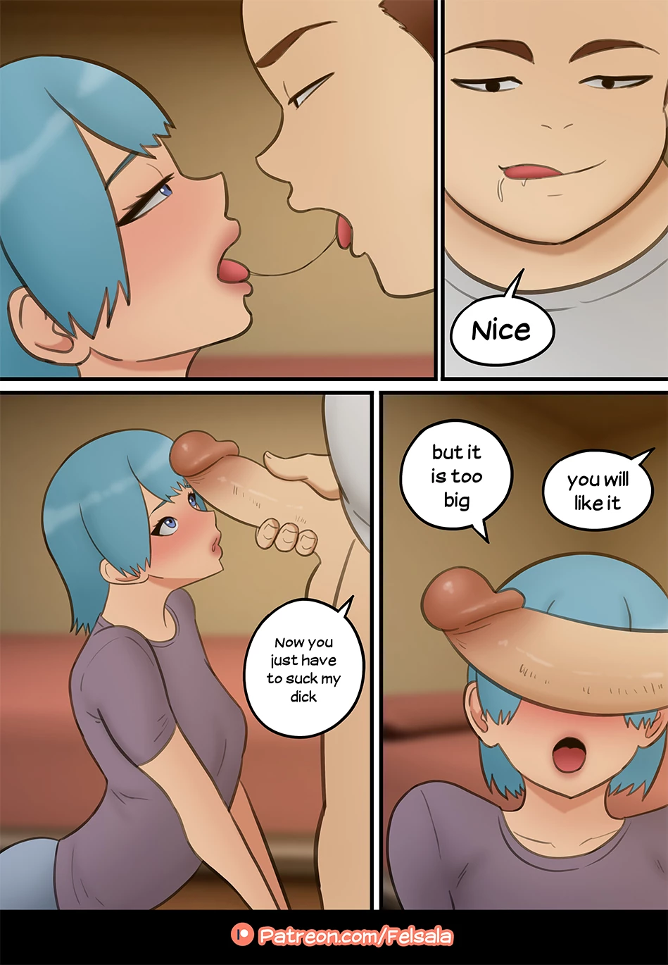 Two Lonely Friends porn comic picture 4