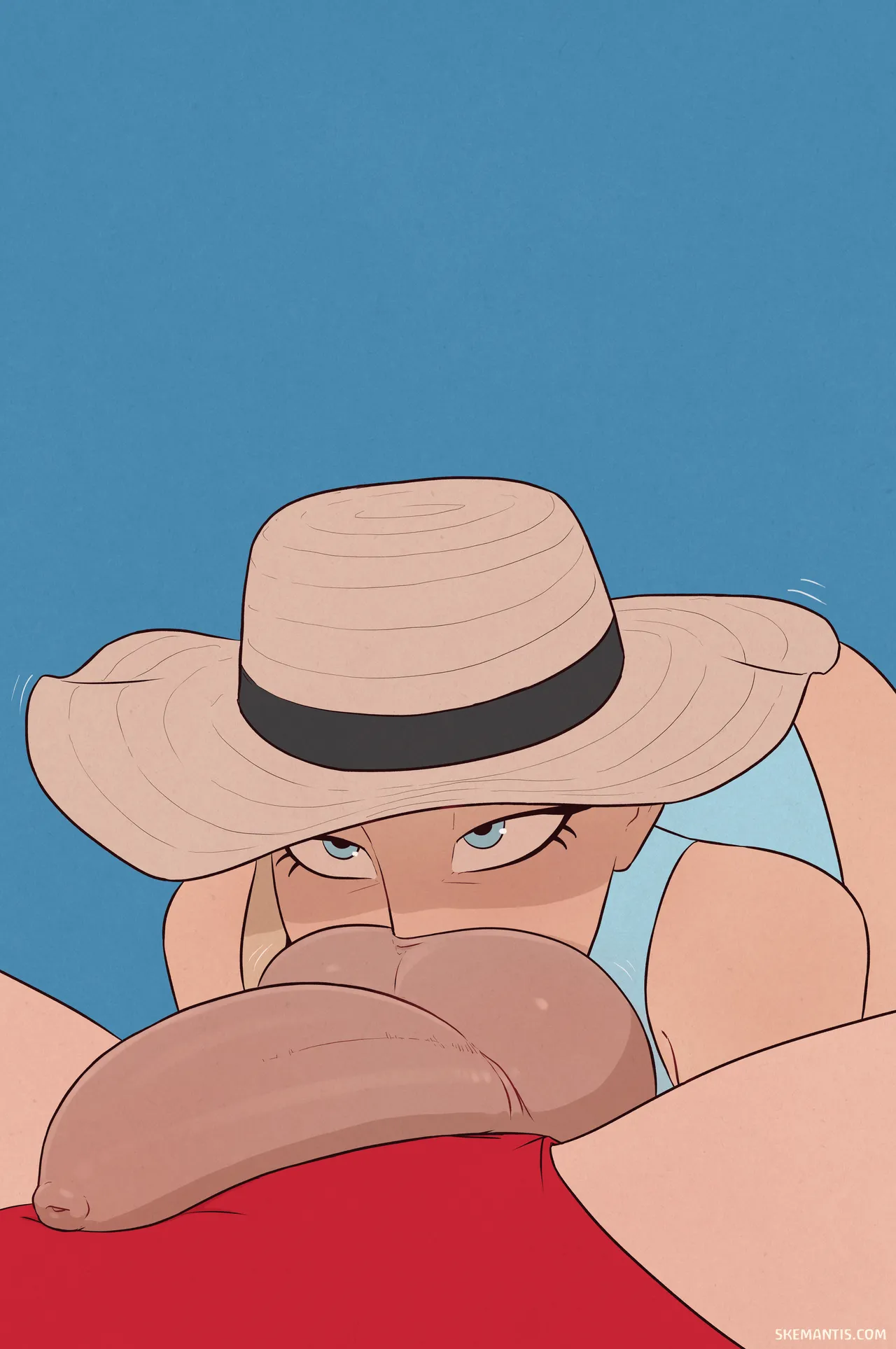Tyler at the beach porn comic picture 13