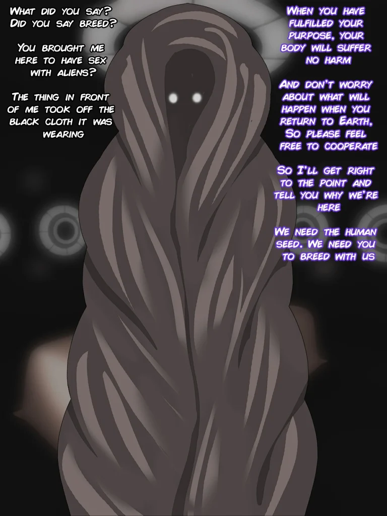 Uchuujin to Ishu Kouhai | Crossbreeding with aliens porn comic picture 9