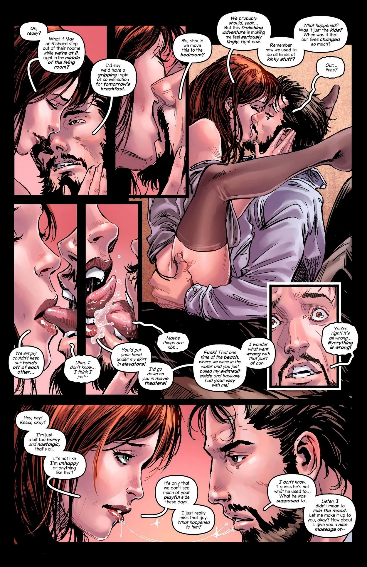 Ultimarried Spider-Man porn comic picture 4