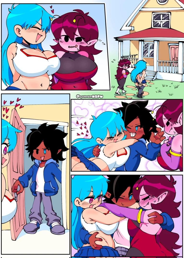 Ultimate Girlfriend Comp porn comic picture 31
