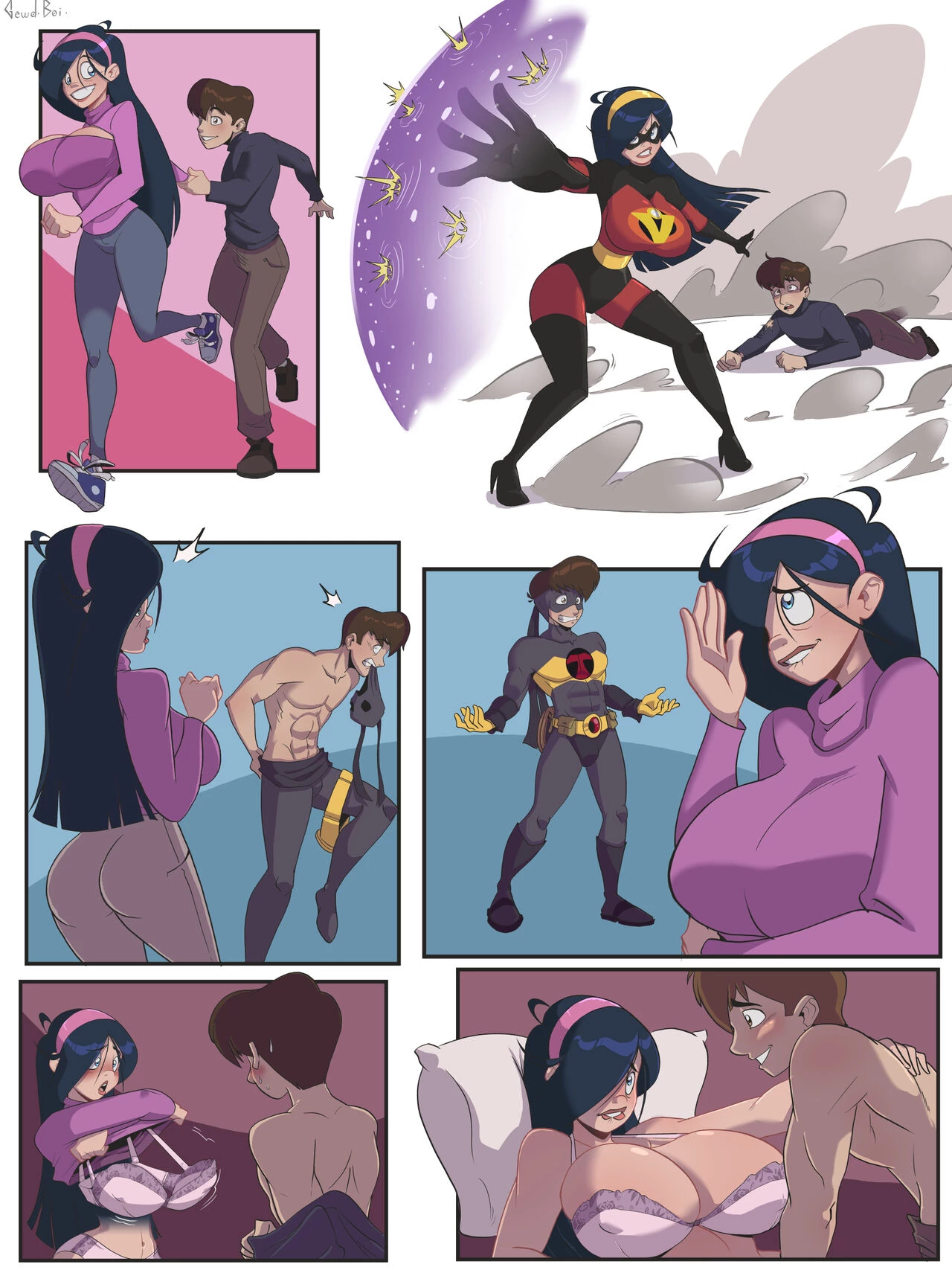 Ultra Vi porn comic picture 19