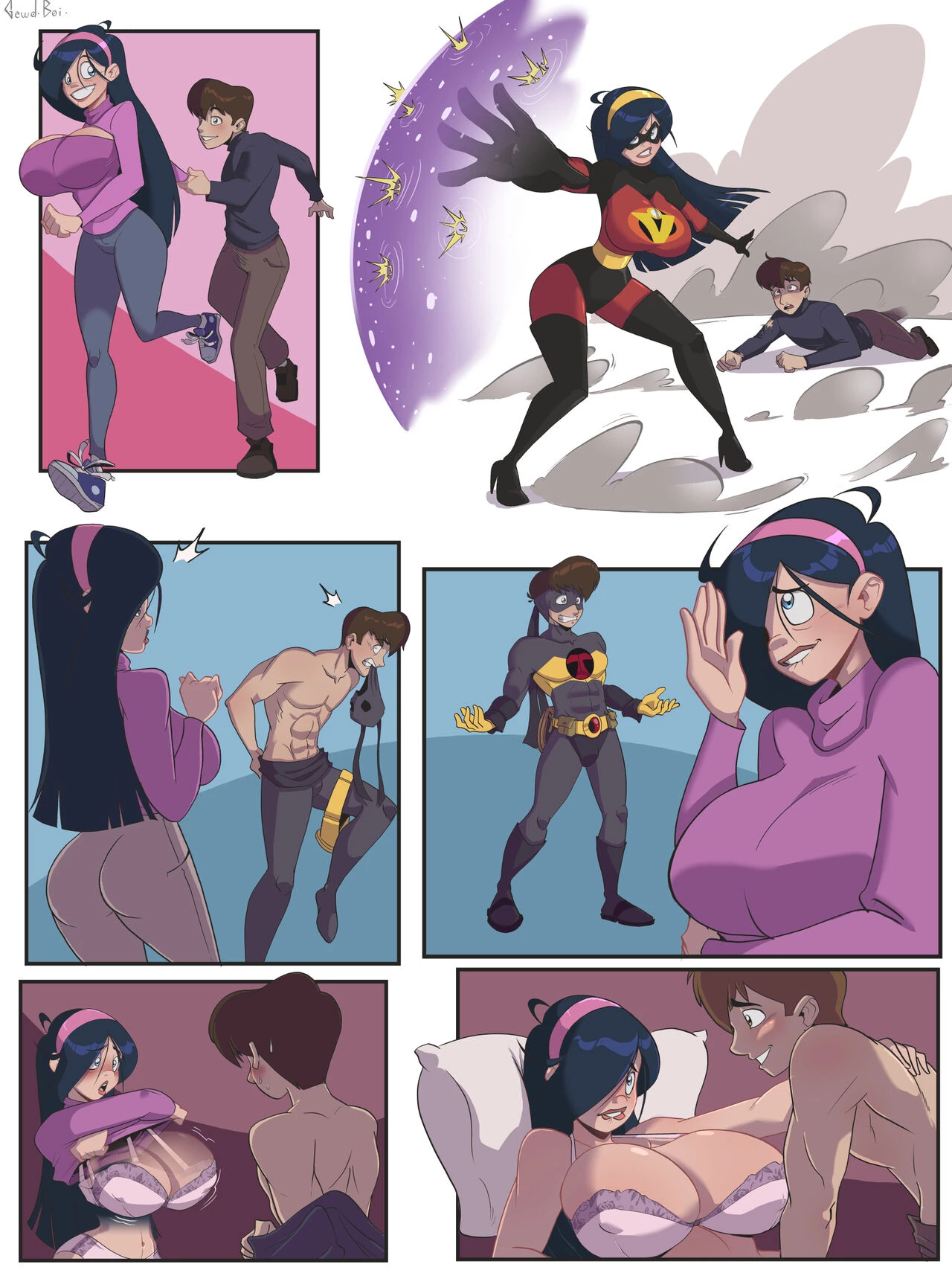 Ultra Vi porn comic picture 20
