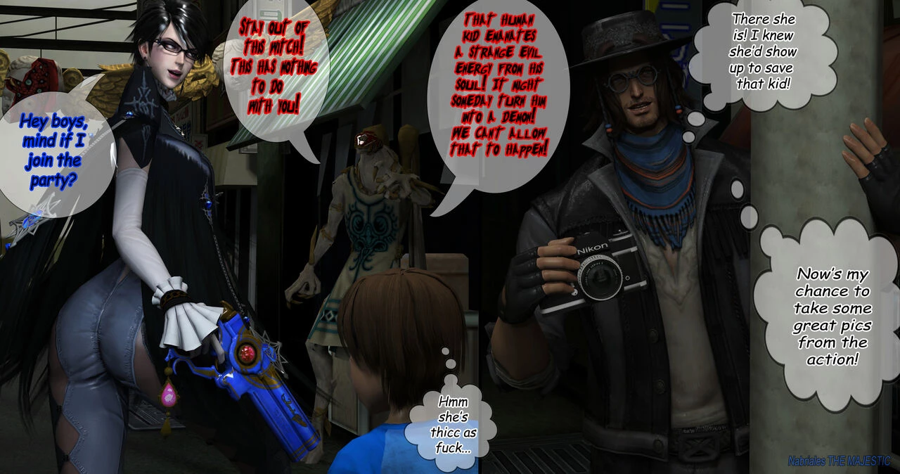 Umbra Bitch 1-2 porn comic picture 6