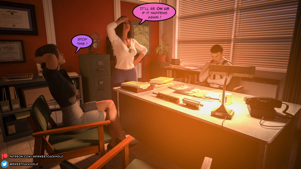 Undercover Betrayal porn comic picture 13