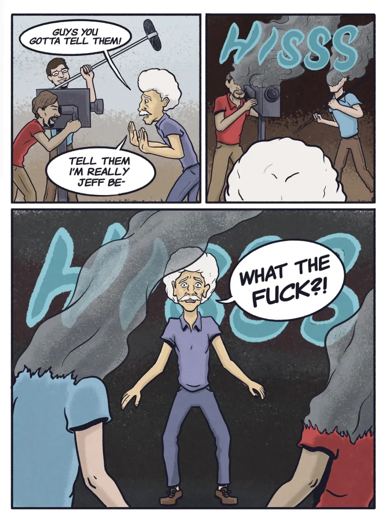 Undercover Bezos porn comic picture 10
