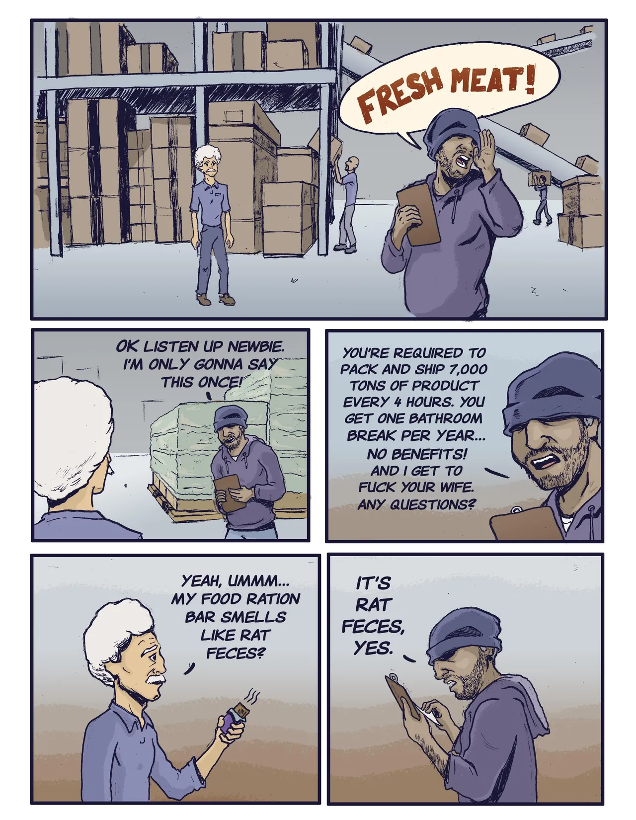 Undercover Bezos porn comic picture 2