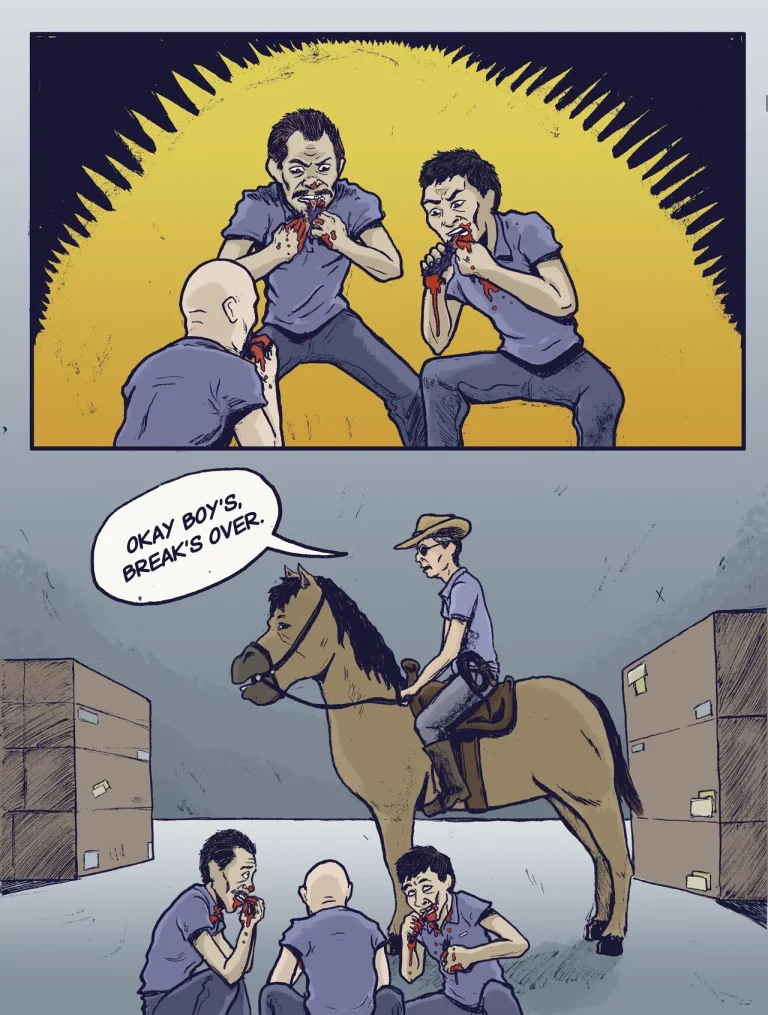 Undercover Bezos porn comic picture 4