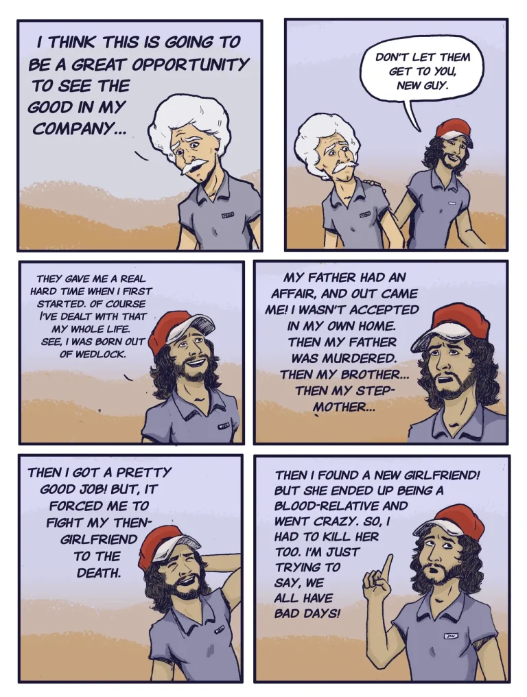 Undercover Bezos porn comic picture 5