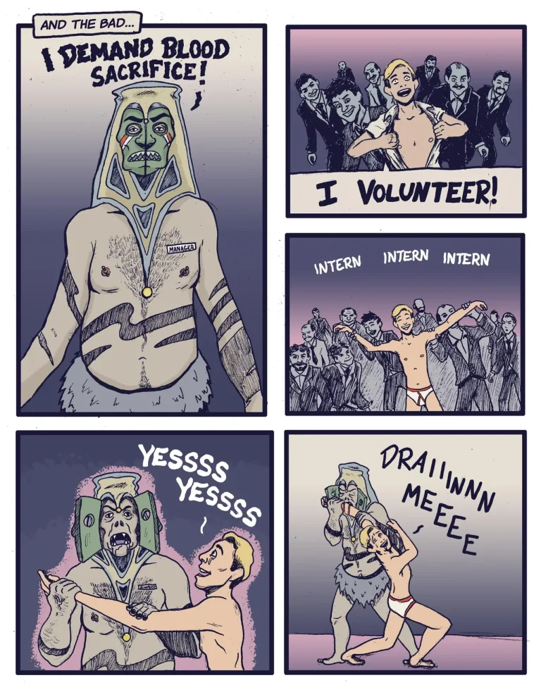Undercover Bezos porn comic picture 6