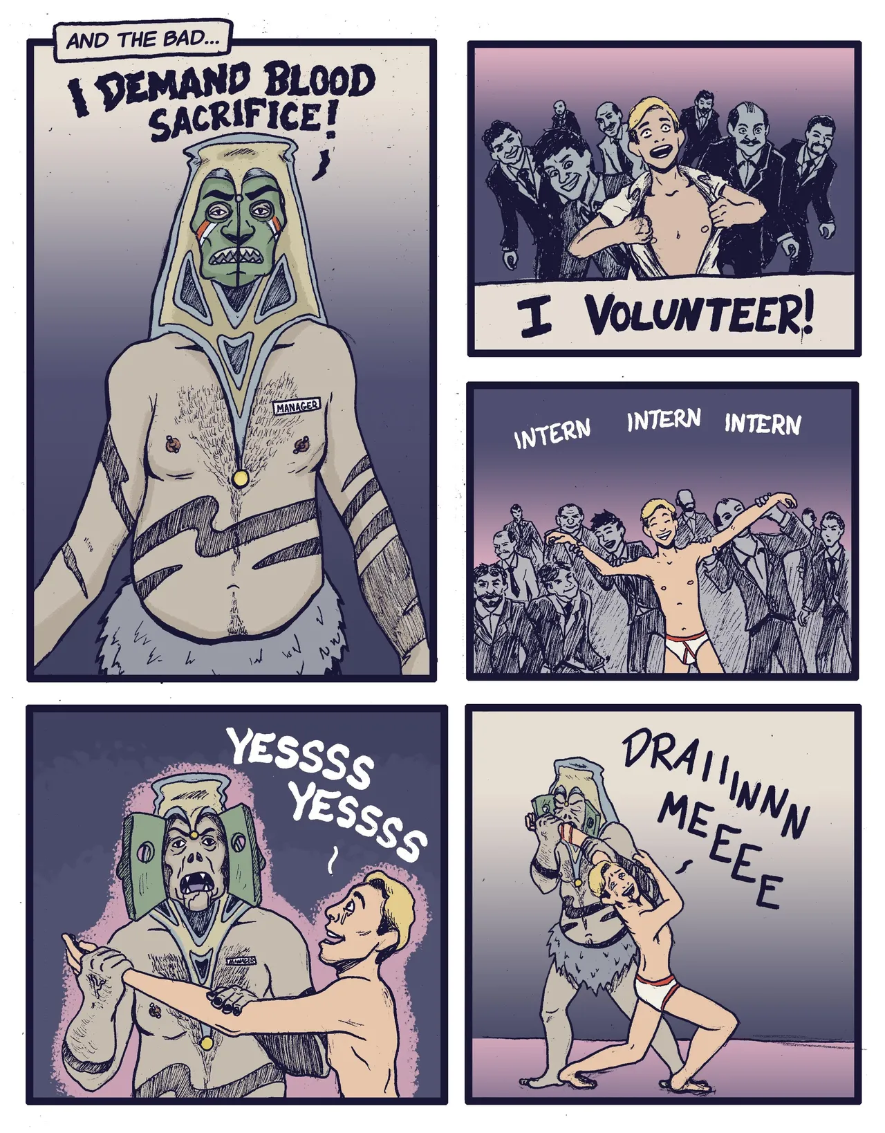 Undercover Bezos porn comic picture 6