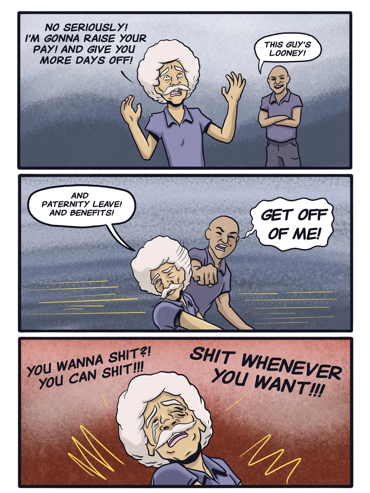 Undercover Bezos porn comic picture 9