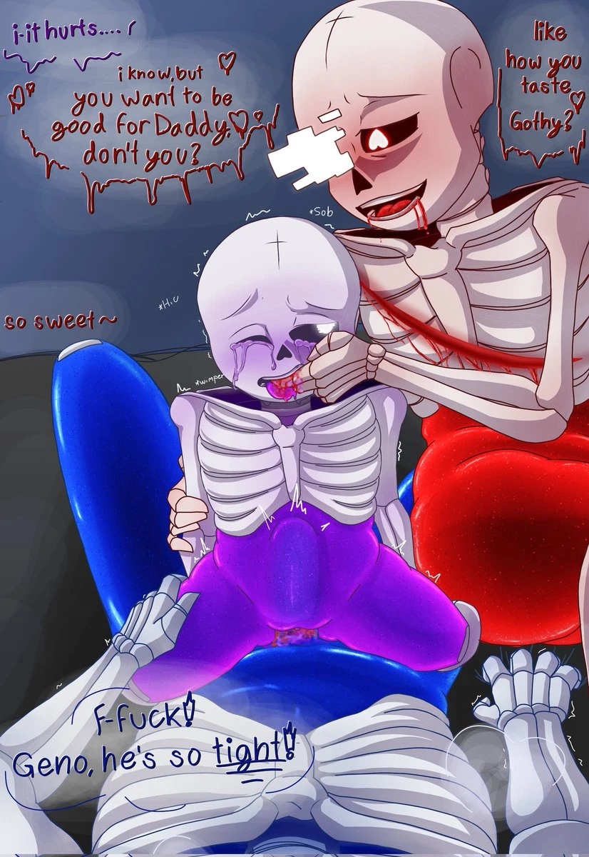 Undertale Goth porn comic picture 16
