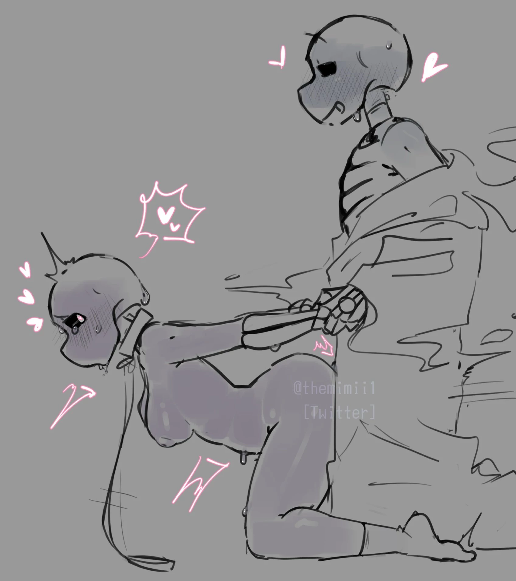 Undertale Goth porn comic picture 30