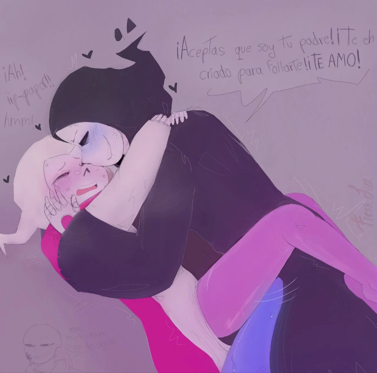 Undertale Goth porn comic picture 4