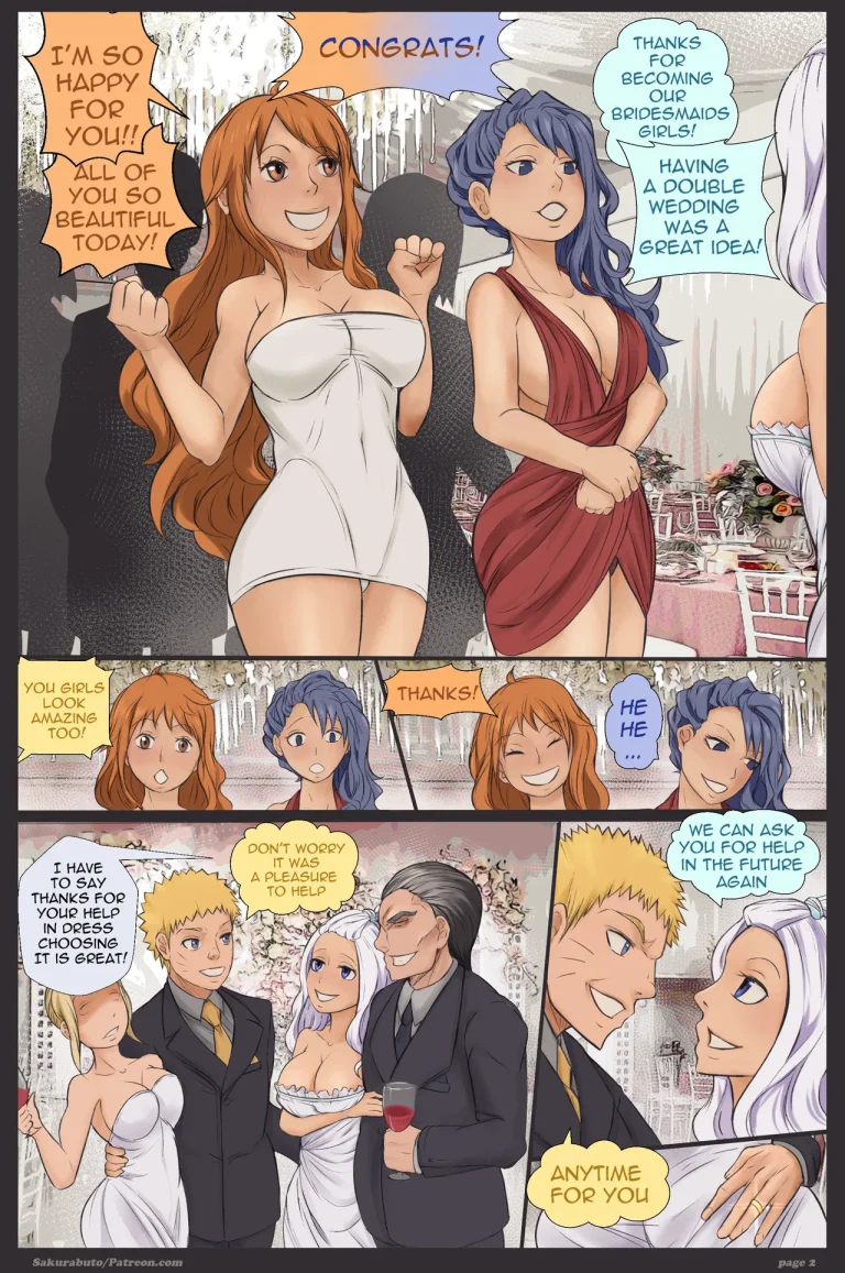 Unfaithful wedding porn comic picture 2