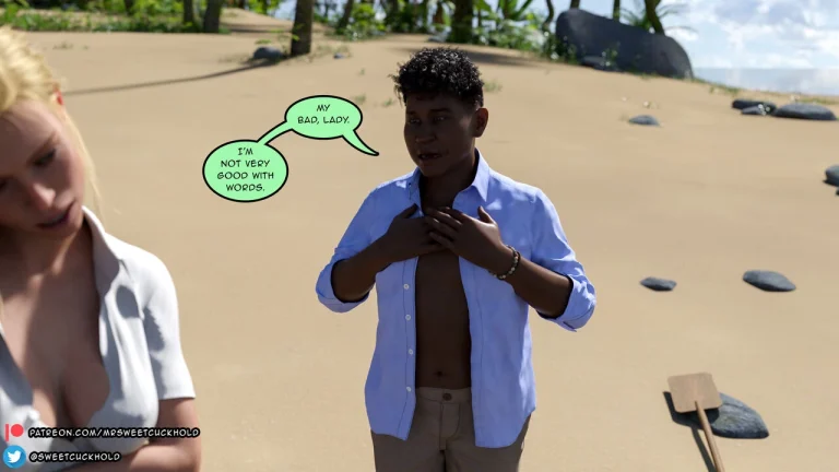 Uninhabited Island porn comic picture 14