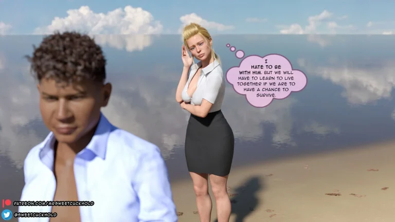 Uninhabited Island porn comic picture 15