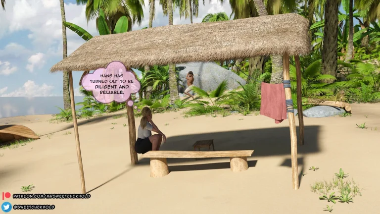 Uninhabited Island porn comic picture 18