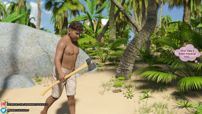 Uninhabited Island porn comic picture 22