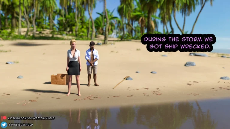 Uninhabited Island porn comic picture 3