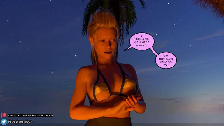 Uninhabited Island porn comic picture 32
