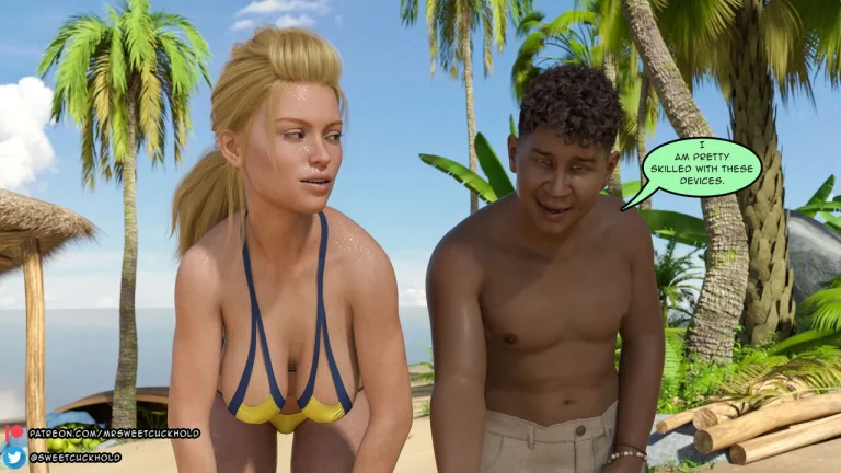 Uninhabited Island porn comic picture 45