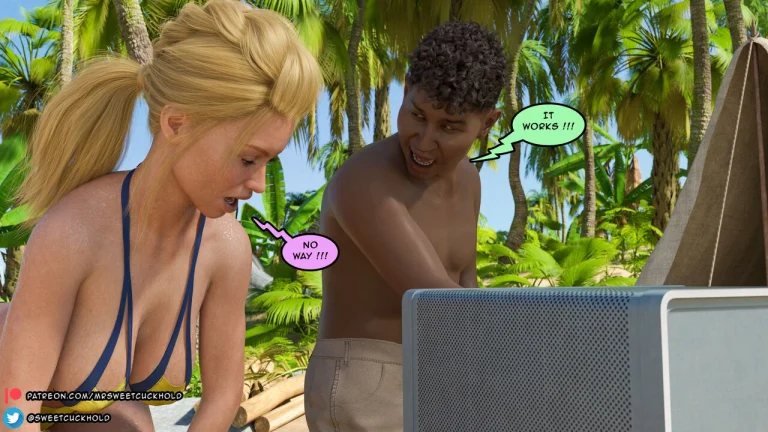 Uninhabited Island porn comic picture 49