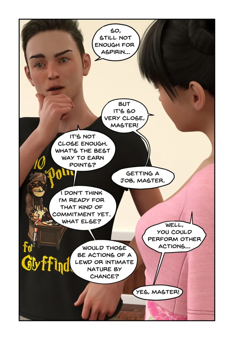Unlocking Mia porn comic picture 14