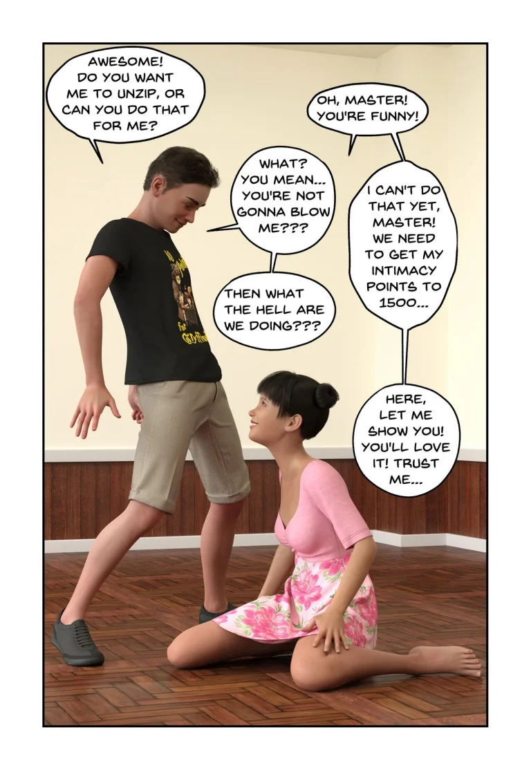 Unlocking Mia porn comic picture 22