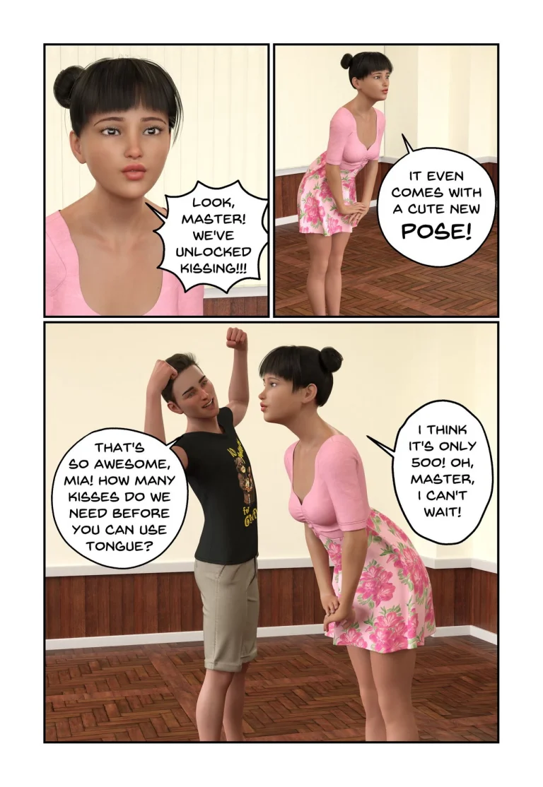 Unlocking Mia porn comic picture 27