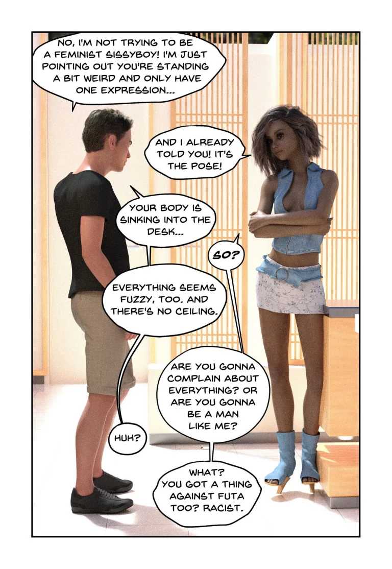 Unlocking Mia porn comic picture 42