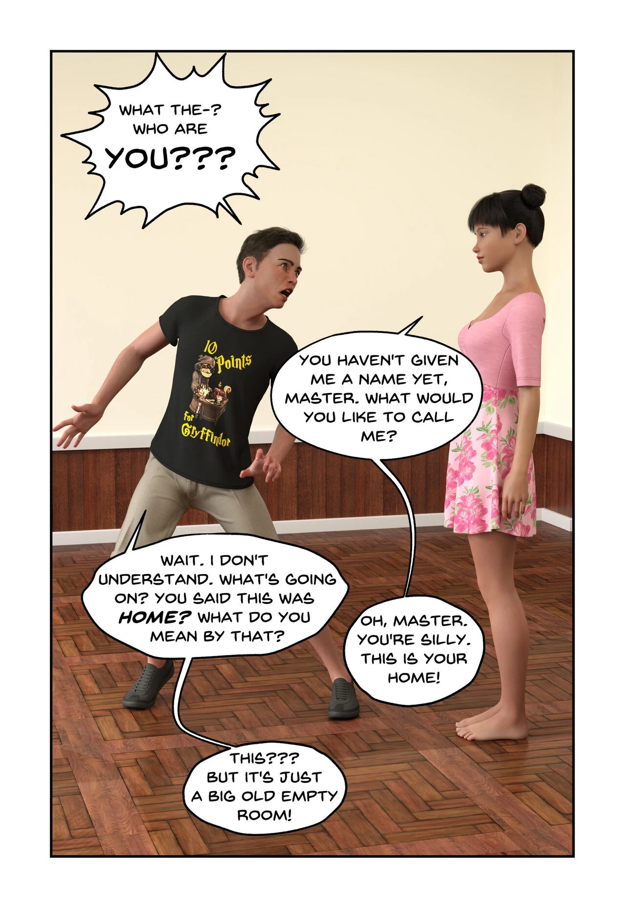 Unlocking Mia porn comic picture 6