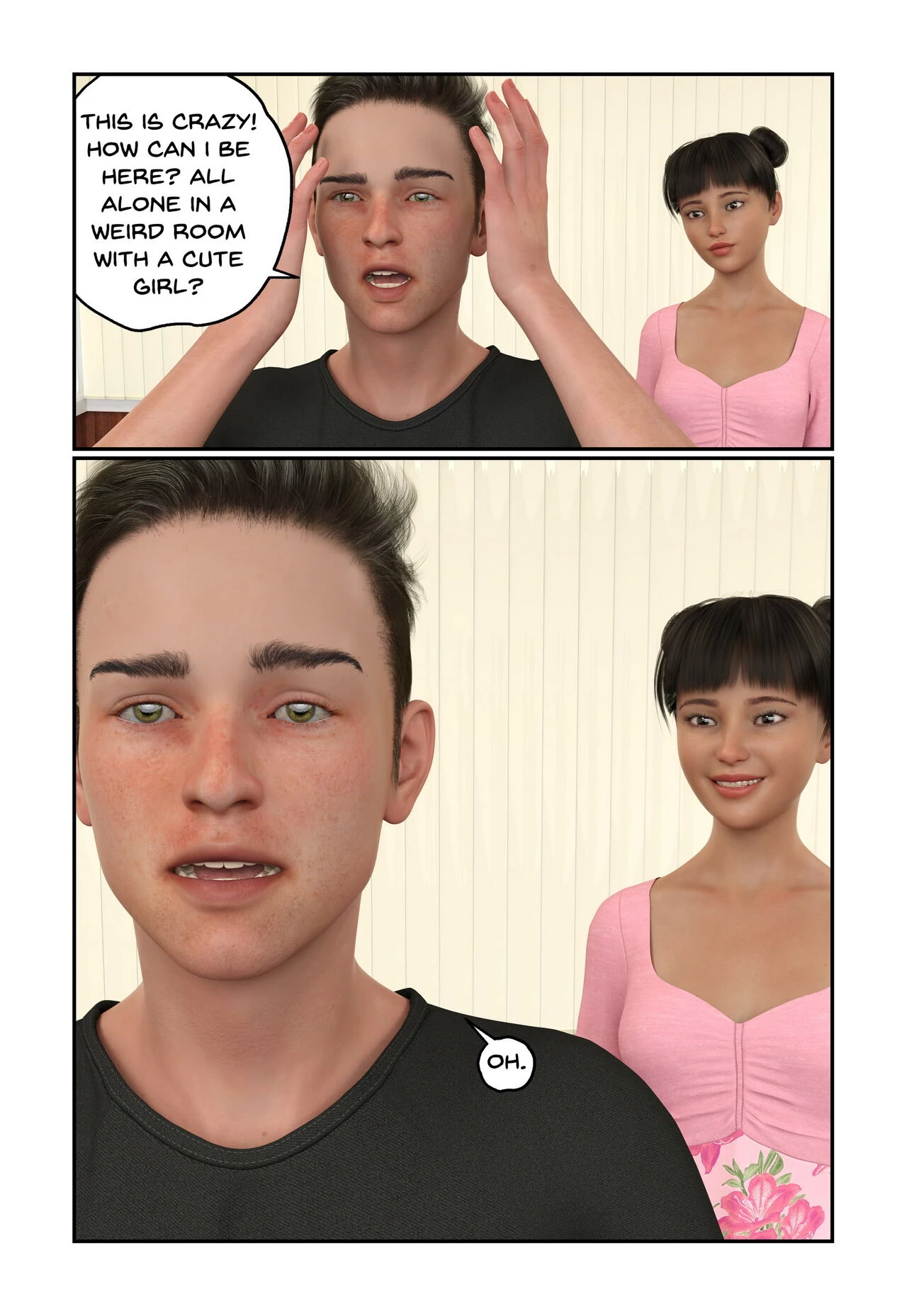 Unlocking Mia porn comic picture 7