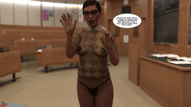 Unsatisfied porn comic picture 17