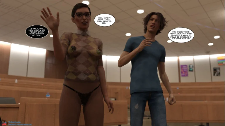 Unsatisfied porn comic picture 19